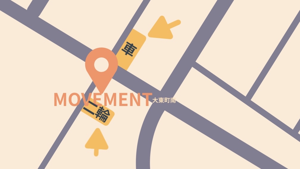 駐車場と駐輪場の地図